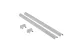 LEGRAND 653067 Additional end cap set for telescopic rod, for 1 or 2 compartment column, aluminum LEGRAND 653067 Additional end cap set for telescopic rod, for 1 or 2 compartment column, aluminum