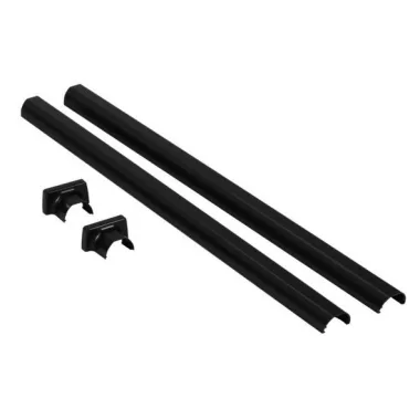 LEGRAND 653068 Additional end cap set for telescopic pole, 1 or 2 compartment column, black LEGRAND 653068 Additional end cap set for telescopic pole, 1 or 2 compartment column, black