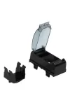 LEGRAND 653075 DLP snap-in channel or energy pole adapter, for modular devices, black LEGRAND 653075 DLP snap-in channel or energy pole adapter, for modular devices, black