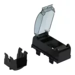 LEGRAND 653075 DLP bepattintható csatornához vagy energiaoszlophoz adapter, moduláris készülékekhez, fekete