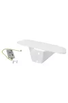 LEGRAND 653083 Additional shelf that can be snapped directly into the energy column, white