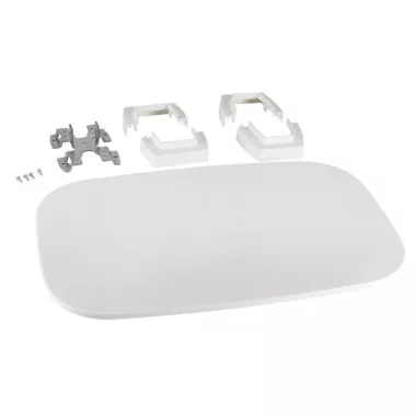 LEGRAND 653084 Additional tabletop, attached to the top of a mini column with 1 and 2 compartments, white LEGRAND 653084 Additional tabletop, attached to the top of a mini column with 1 and 2 compartments, white