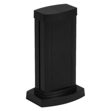 LEGRAND 653102 Mini-post universal, 1 compartment, 0.3m, black