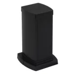   LEGRAND 653122 Mini-post universal, 2 compartments, 0.3m, black