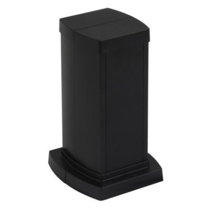   LEGRAND 653122 Mini-post universal, 2 compartments, 0.3m, black