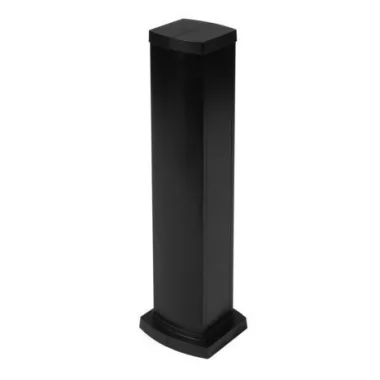 LEGRAND 653125 Mini-post universal, 2 compartments, 0.68m, black
