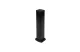 LEGRAND 653125 Mini-post universal, 2 compartments, 0.68m, black