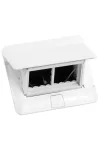 LEGRAND 654001 Pop-up box, empty, 4 modules, white