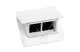 LEGRAND 654001 Pop-up doboz, üres, 4 modulos, fehér