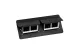 LEGRAND 654005 Pop-up box, empty, 8 modules, black LEGRAND 654005 Pop-up box, empty, 8 modules, black