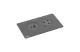 LEGRAND 654749 Incara Disq In 2 - bútorba süllyeszthető 1x2P+F + 1xUSB A+C aljzat, 2m kábellel, fekete LEGRAND 654749 Incara Disq In 2 - bútorba süllyeszthető 1x2P+F + 1xUSB A+C aljzat, 2m kábellel, fekete