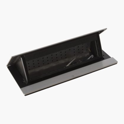   LEGRAND 654808 Incara Pop-up - bútorba süllyeszthető, 8 modul üres, rozsdamentes acél