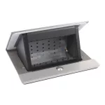   LEGRAND 654812 Incara Pop-up IP44 - bútorba süllyeszthető, 4 modul üres, rozsdamentes acél