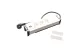 LEGRAND 654862 Incara Multilink - bútorba süllyeszthető, 8 modul, 3x2P+F + USB A+C aljzat, 2m kábellel, fehér - 1