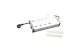 LEGRAND 654865 Incara Multilink - bútorba süllyeszthető, 2x8 modul, 3x2P+F + USB A+C + 4xRJ45 Cat.6 UTP aljzat, 2m kábellel, fehér - 1