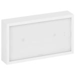   LEGRAND 661654 URA ONE decorative frame for mounting outside the wall, white color