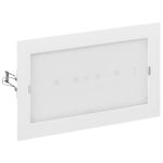   LEGRAND 661664 URA ONE függőleges piktogram tartó, átlátszó lemez, öntapadó piktogramokhoz