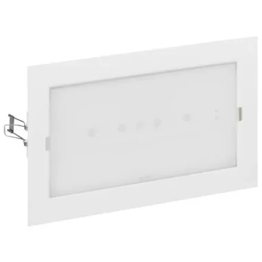 LEGRAND 661664 URA ONE vertical pictogram holder, transparent plate, for self-adhesive pictograms