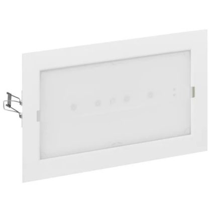   LEGRAND 661664 URA ONE függőleges piktogram tartó, átlátszó lemez, öntapadó piktogramokhoz