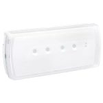   LEGRAND 662606 U21 LED addressable and centrally testable permanent/standby mode luminaire, 200 lm, 1 hour, LED