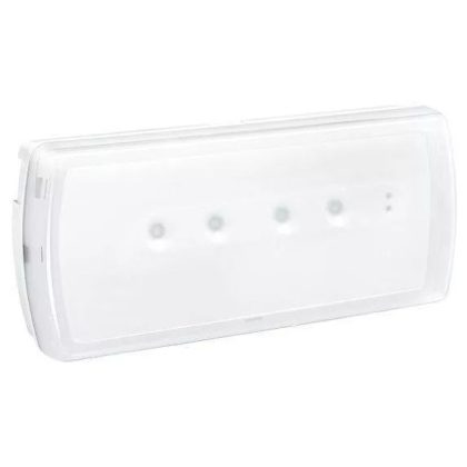   LEGRAND 662610 U21 LED addressable and centrally testable permanent/standby mode luminaire, 100 lm, 3 hours, LED
