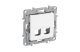LEGRAND 664765 Niloé 2xRJ45 adapter, fehér