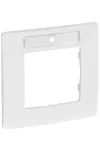 LEGRAND 665006 Niloé 1 frame with label holder, white