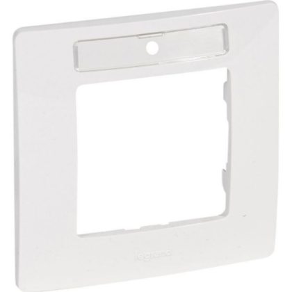 LEGRAND 665006 Niloé 1 frame with label holder, white