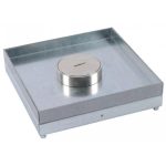   LEGRAND 689623 IP 44-es padlódoboz, középső kábelkimenettel 8 - 24 mm vastag járólapokhoz