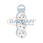LEGRAND 694518 Hármas földelt elosztó gyermekvédelemmel