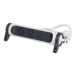   LEGRAND 694541 Elosztósor Premium 3x2P+F forgatható, 5 m vezetékkel, fehér