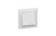 LEGRAND 721101 Suno egypólusú kapcsoló 10AX, fehér