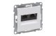 LEGRAND 721159 Suno 2xRJ45 Cat.6A STP aljzat, fehér