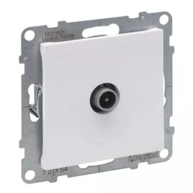 LEGRAND 721164 Suno TV aljzat csillagpontos, fehér