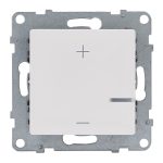   LEGRAND 721178A Suno nyomógombos fényerőszabályzó 125W, 2 vezetékes, fehér