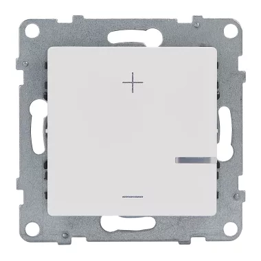 LEGRAND 721178A Suno nyomógombos fényerőszabályzó 125W, 2 vezetékes, fehér