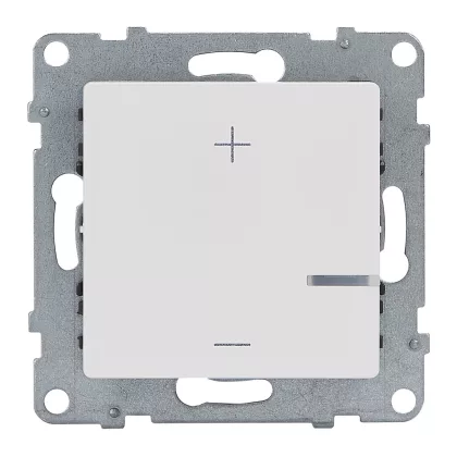   LEGRAND 721178A Suno nyomógombos fényerőszabályzó 125W, 2 vezetékes, fehér