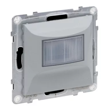 LEGRAND 721335 Suno IP44 mozgásérzékelős kapcsoló 3 - 250 W (izzó, halogén, LED) 120°, 2 vezetékes, alumínium LEGRAND 721335 Suno IP44 mozgásérzékelős kapcsoló 3 - 250 W (izzó, halogén, LED) 120°, 2 vezetékes, alumínium