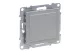 LEGRAND 721343 Suno vakfedél Program Mosaic adapterrel, alumínium - 3