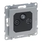   LEGRAND 721367 Suno TV-R-SAT aljzat csillagpontos, alumínium