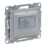   LEGRAND 721377 Suno mozgásérzékelős kapcsoló 400 W (izzó, halogén, LED) 120°, 3 vezetékes, alumínium