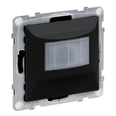 LEGRAND 721435 Suno IP44 mozgásérzékelős kapcsoló 3 - 250 W (izzó, halogén, LED) 120°, 2 vezetékes, fekete