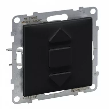LEGRAND 721439 Suno redőnykapcsoló (3 állású) 6A, fekete
