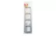 LEGRAND 721514 Suno 4-es keret, alumínium