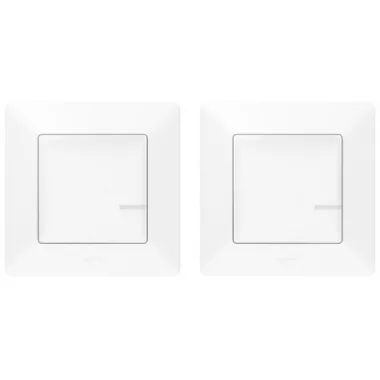 LEGRAND 752152 Párosított szett: Alternatív kapcsolás - 1 intelligens kapcsoló + 1 vezeték nélküli kapcsoló Valena Life Netatmo fehér