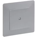 LEGRAND 752366 Valena Life okos egypólusú kapcsoló / fényerőszabályzó (végrehajtó), süllyesztett, díszítőkerettel, alumínium, fázis/nulla megtáplálású egy kapcsolt fázis elmenővel, impulzus