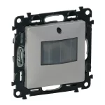   LEGRAND 752370A Valena Life mozgásérzékelős (PIR) kapcsoló, 2-150 W (LED max. 100 W), 2 vezetékes, alumínium