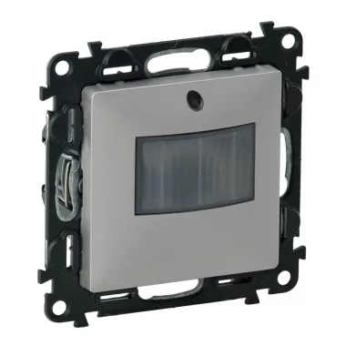 LEGRAND 752370A Valena Life mozgásérzékelős (PIR) kapcsoló, 2-150 W (LED max. 100 W), 2 vezetékes, alumínium