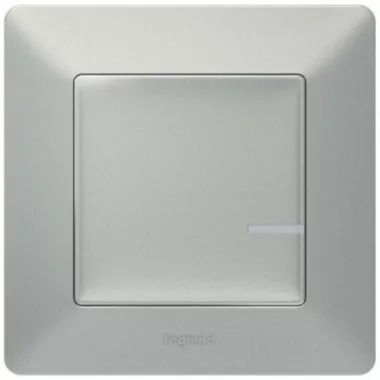 LEGRAND 752384 Intelligent dimmer switch + compensator Valena Life Netatmo aluminum