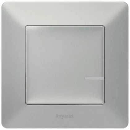   LEGRAND 752384 Intelligens fényerőszabályzó kapcsoló + kompenzátor Valena Life Netatmo alumínium